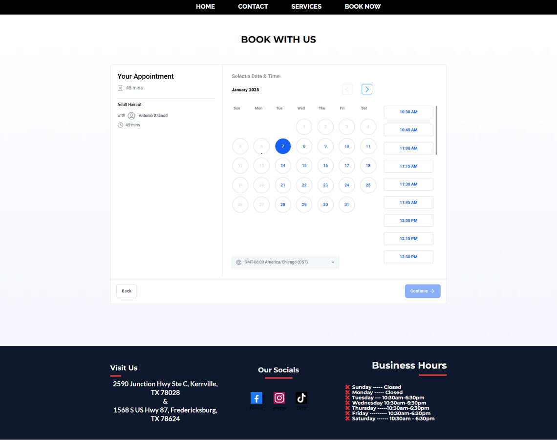 Appointment System